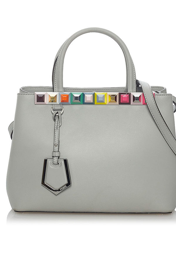 Fendi Vintage - Vintage Väskor - Grå - Dam - Storlek: ONE Size