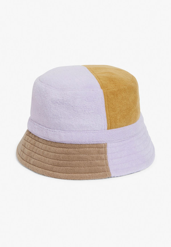 Fleece bucket hat - Purple