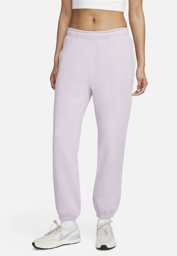 Fleecebyxor Nike Solo Swoosh för kvinnor - Lila