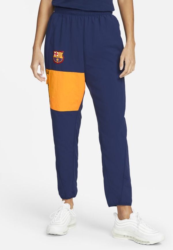 Fotbollsbyxor FC Barcelona Nike Dri-FIT för kvinnor - Blå