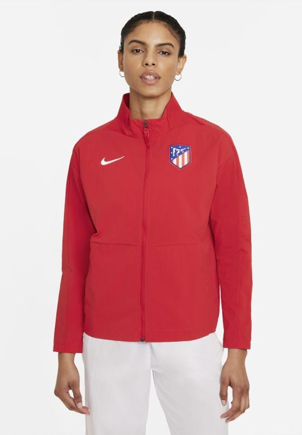 Fotbollsjacka Atlético Madrid för kvinnor - Röd