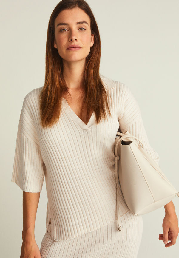 Frankie knitted polo