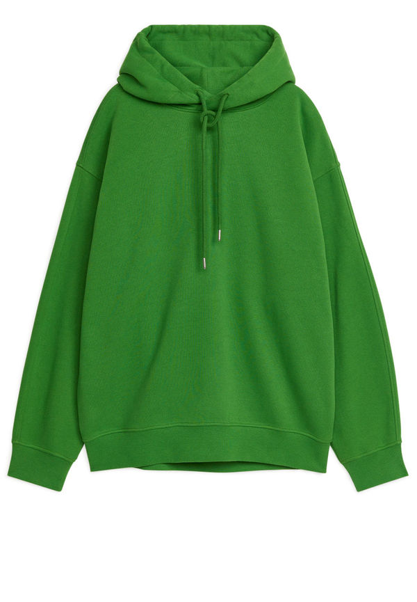 French Terry Hoodie - Green