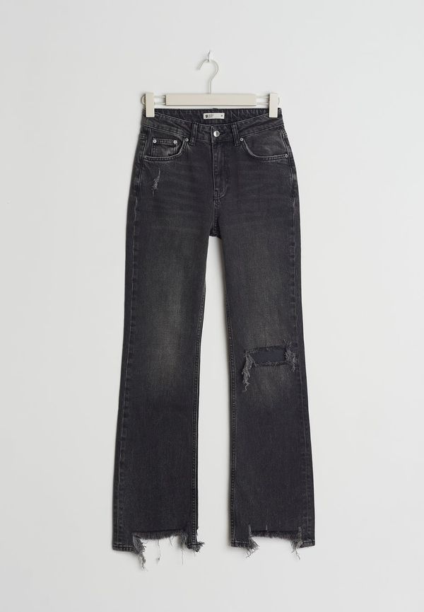 Full length petite flare jeans