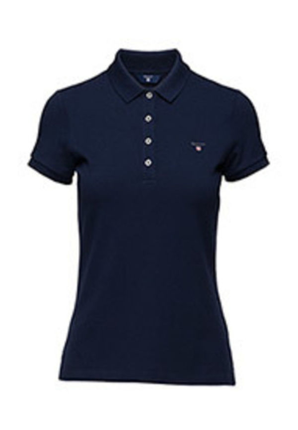 Gant - Polotröjor - Blå - Dam - Storlek: Xs,S