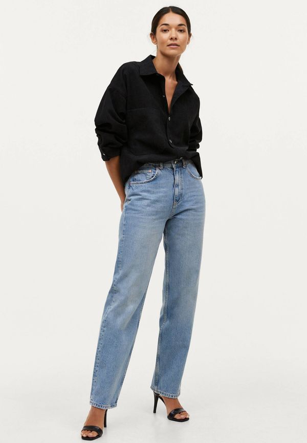Gina Tricot - Jeans 90s High Waist - Blå