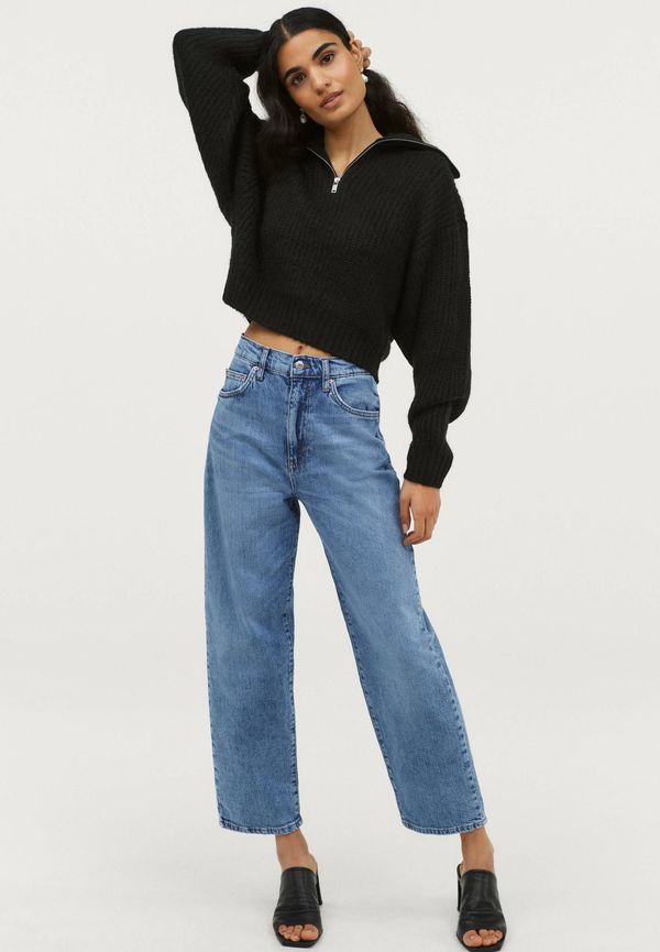 Gina Tricot - Jeans Comfy Straight Jeans - Blå