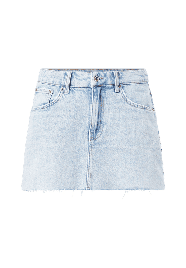 Gina Tricot - Jeanskjol Mini Denim Skirt - Blå