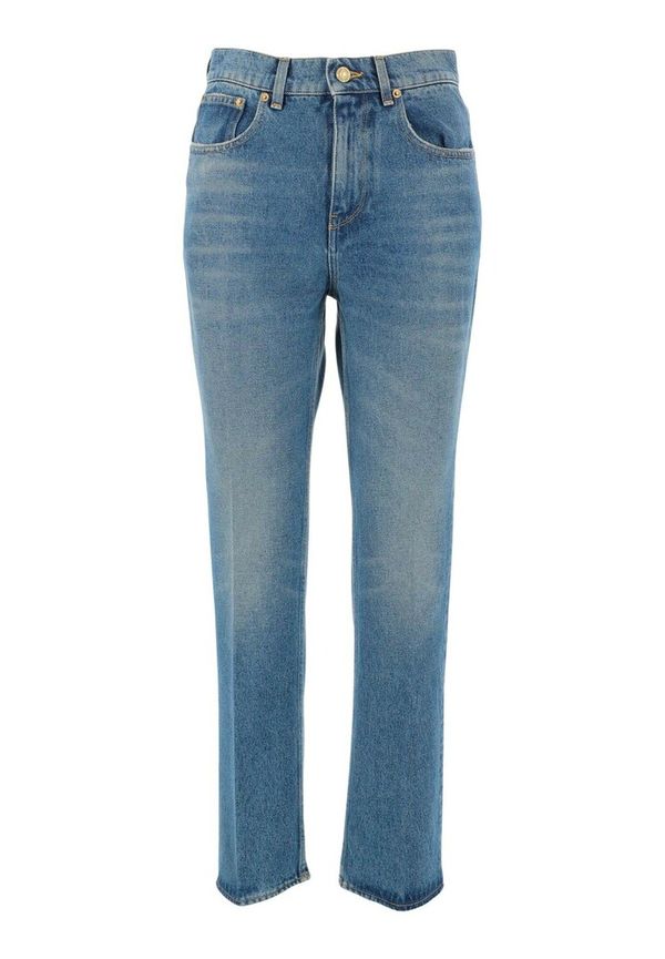 Golden Goose - Straight - Blå - Dam - Storlek: W26,W25,W30