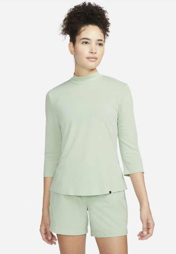 Golftröja Nike Dri-FIT UV Ace med ståkrage för kvinnor - Grön