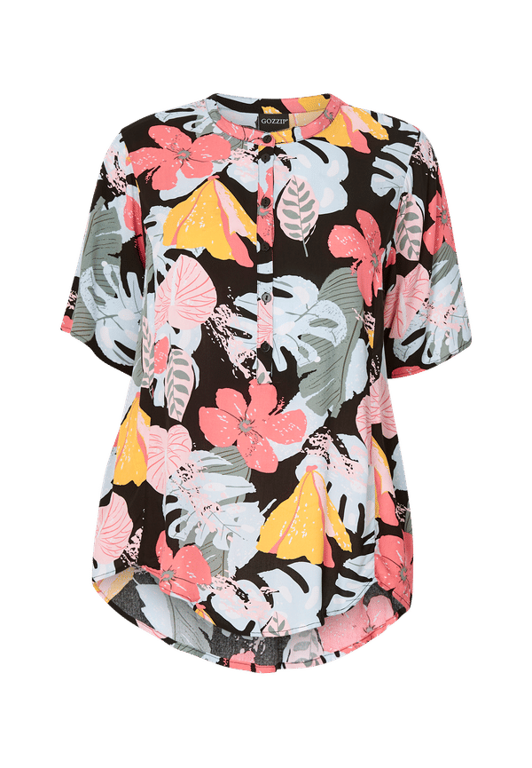 Gozzip - Blus Elvina Blouse - Svart