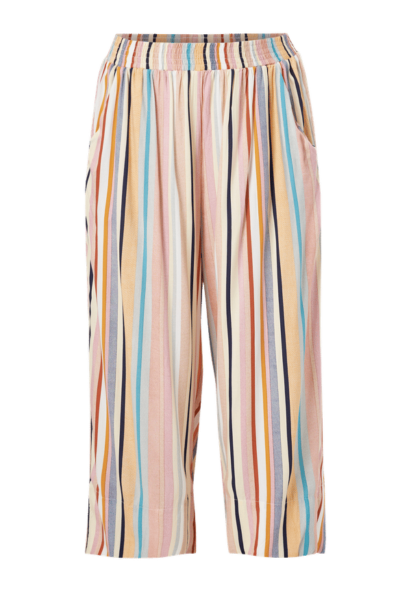 Gozzip - Byxor Elly Loose 3/4 Pants - Multi