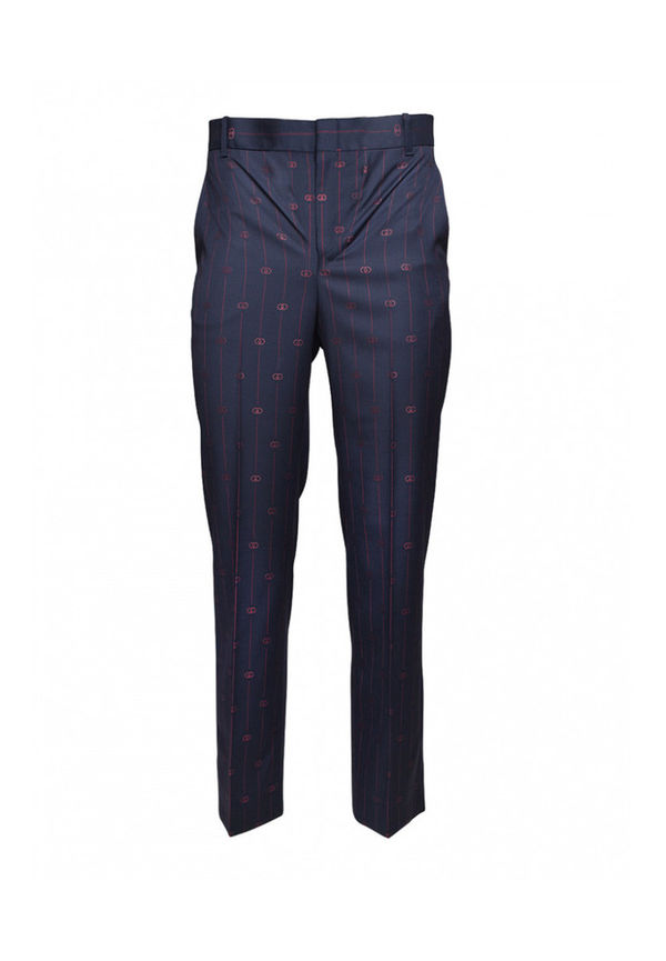 Gucci - Byxor - Blå - Dam - Storlek: XS