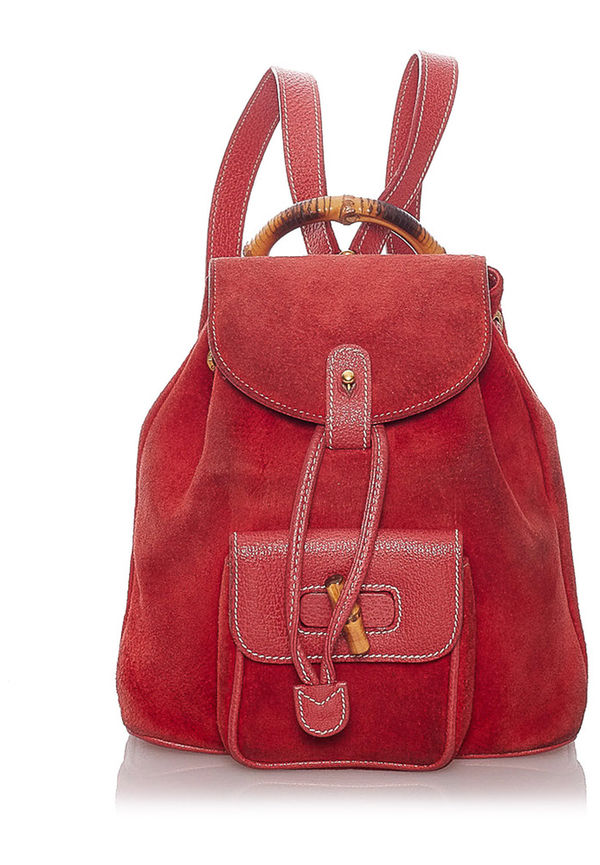 Gucci Vintage - Vintage Väskor - Röd - Dam - Storlek: ONE Size