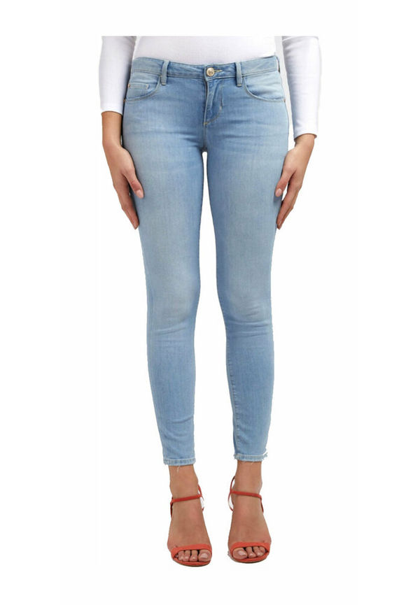 Guess - Skinny Jeans - Blå - Dam - Storlek: W26,W27,W30,W28
