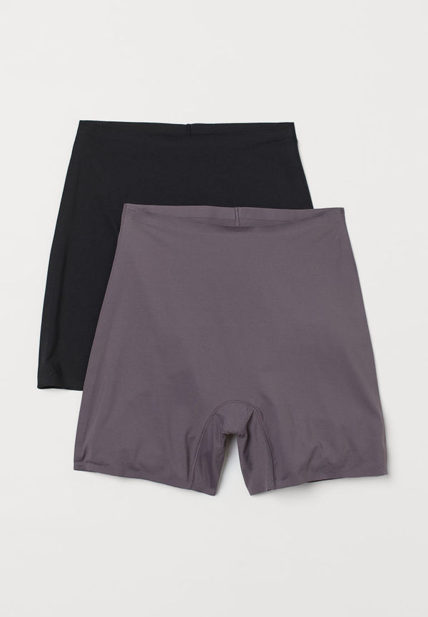 H & M - 2-pack cykelbyxa - Grå