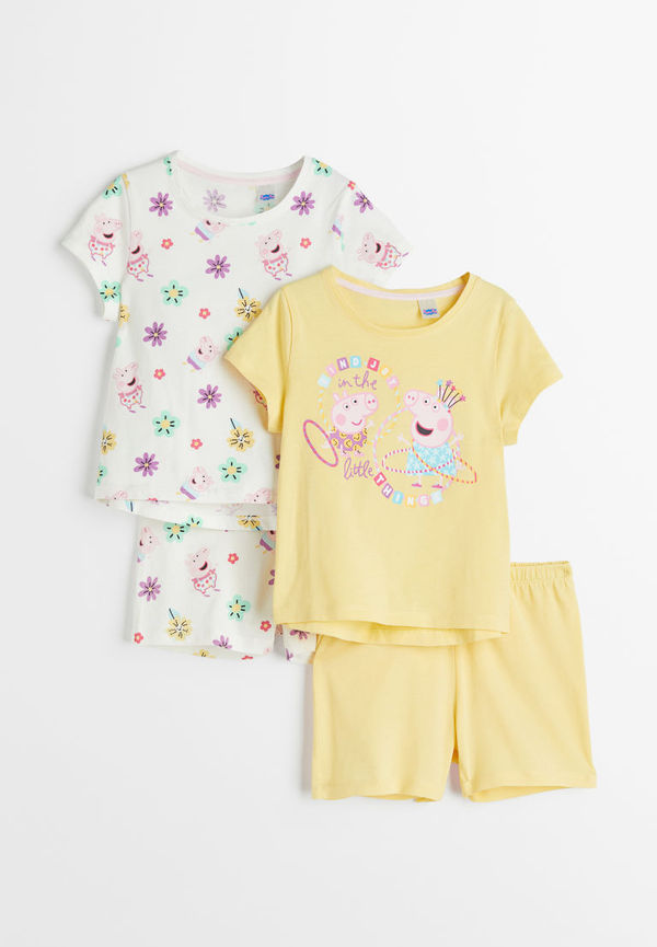 H & M - 2-pack pyjamas - Gul