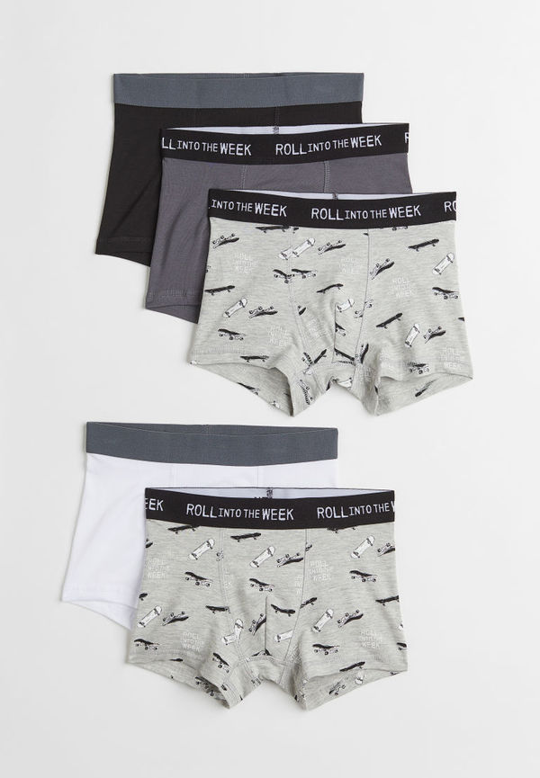 H & M - 5-pack boxer shorts - Grå