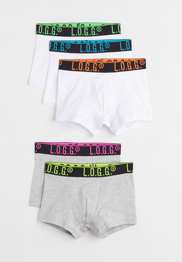 H & M - 5-pack boxer shorts - Grå
