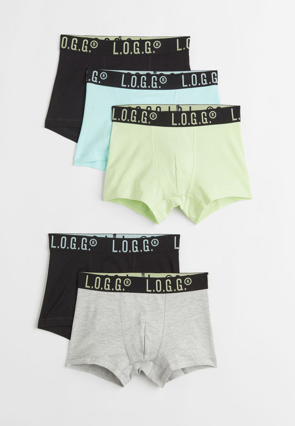 H & M - 5-pack boxer shorts - Grön