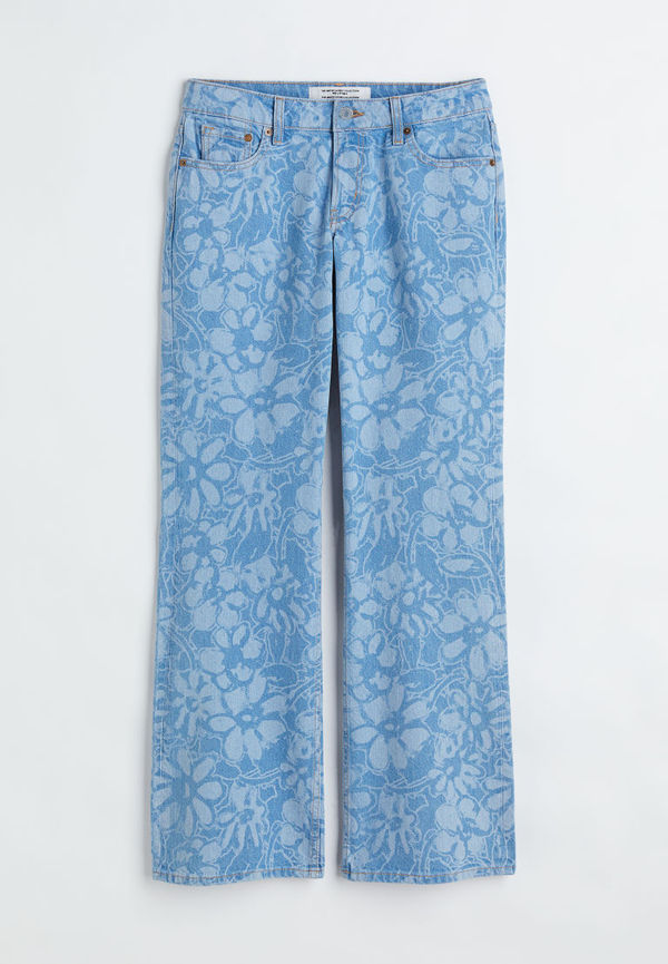 H & M - 90's Flare Low Jeans - Blå