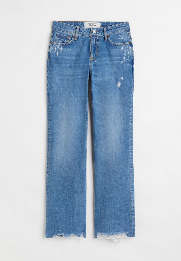 H & M - 90's Flare Low Jeans - Blå