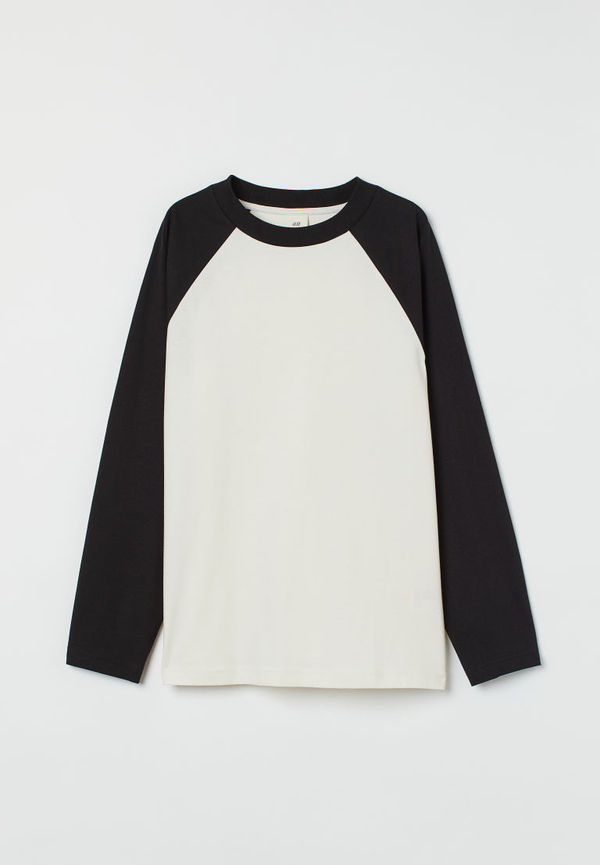 H & M - Blockfärgad tröja - Svart