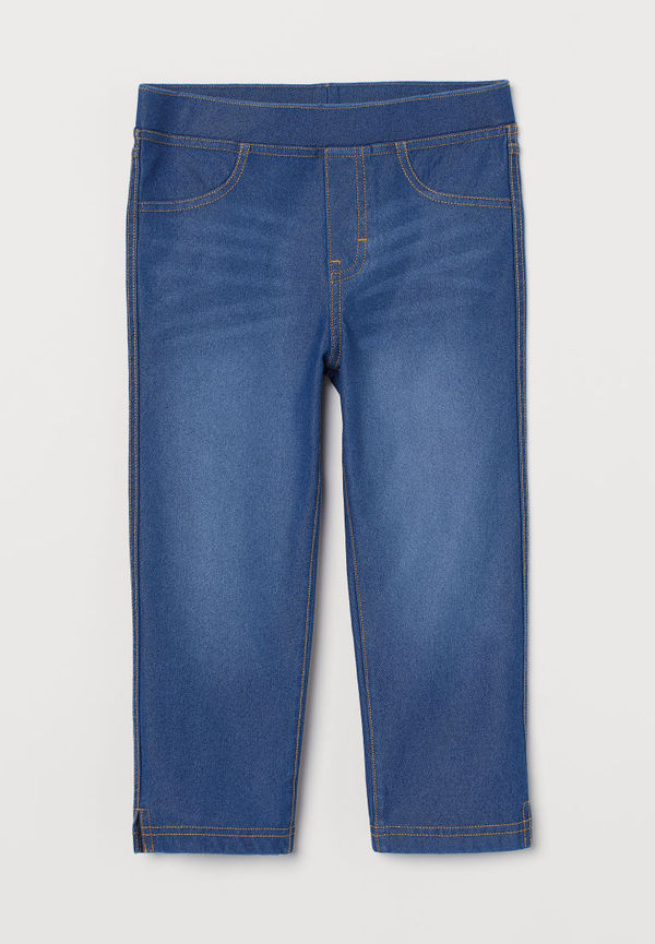 H & M - Caprileggings - Blå
