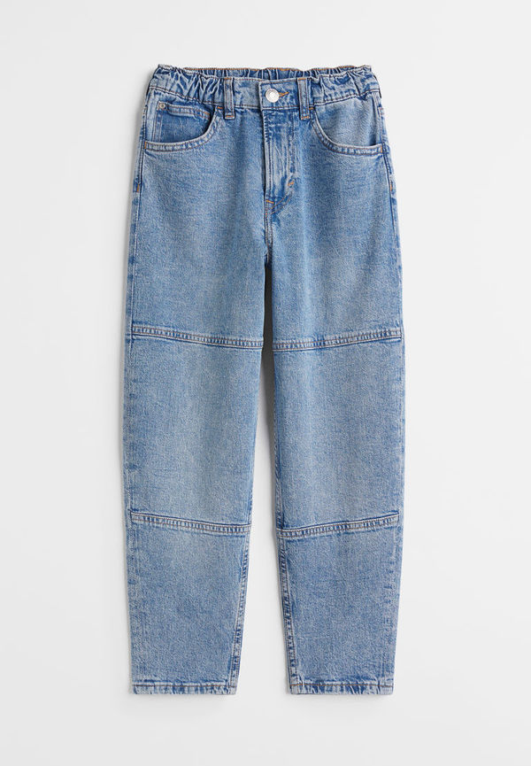 H & M - Comfort Stretch Loose Fit Jeans - Blå