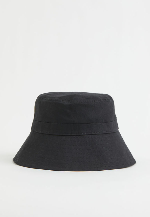 H & M - Fiskarhatt med brett brätte - Svart