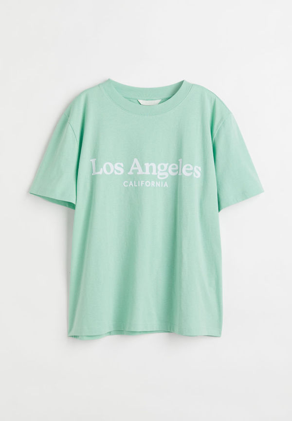 H & M - H & M+ Printed T-shirt - Grön