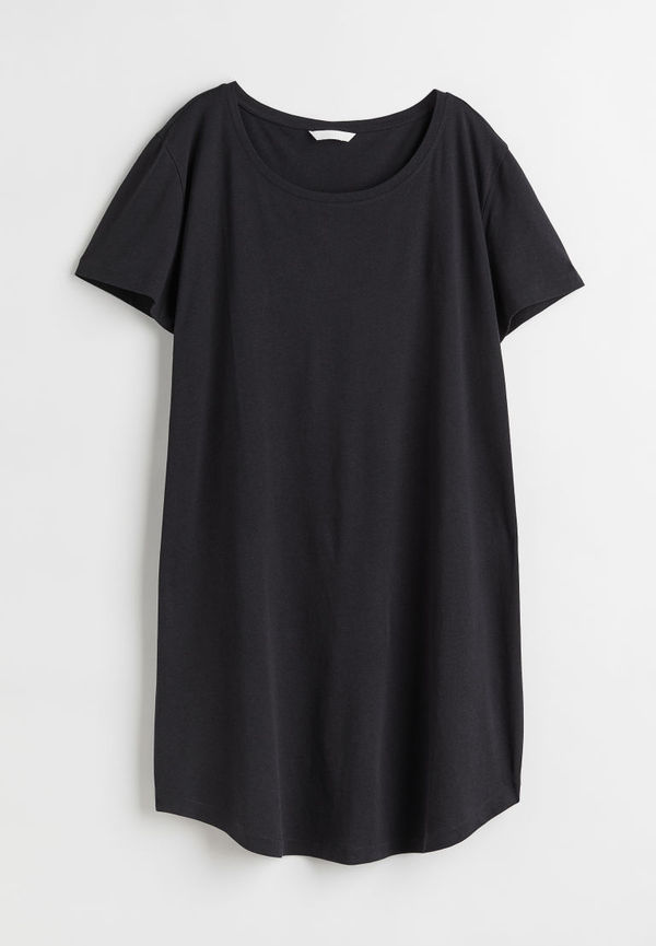 H & M - H & M+ T-shirtklänning i modalmix - Blå