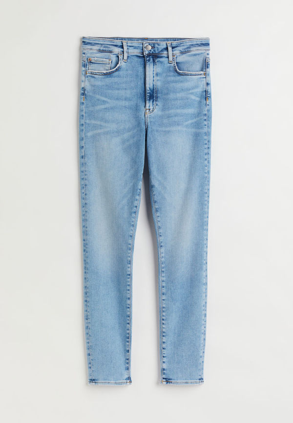 H & M - H & M+ True To You Skinny High Jeans - Blå