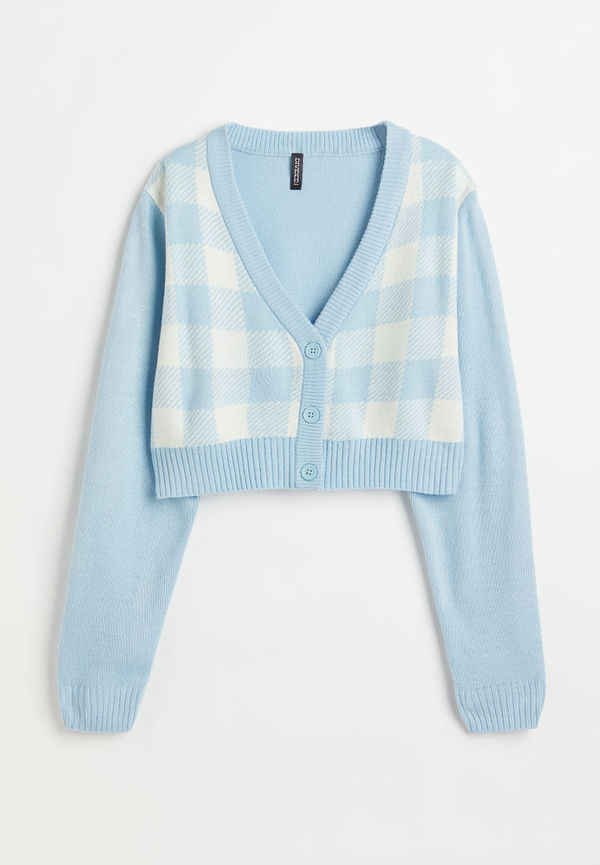H & M - Kort kofta - Blå