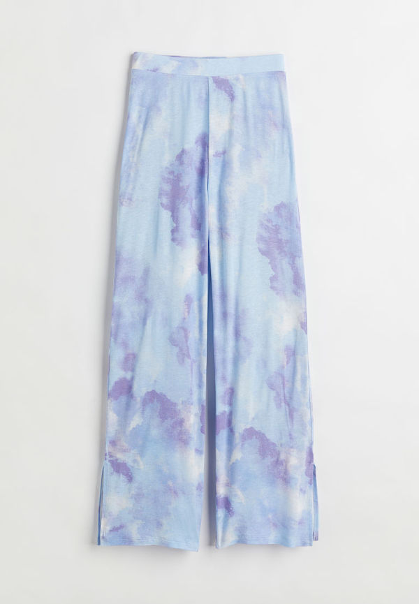 H & M - Loose Fit trikåbyxa - Blå