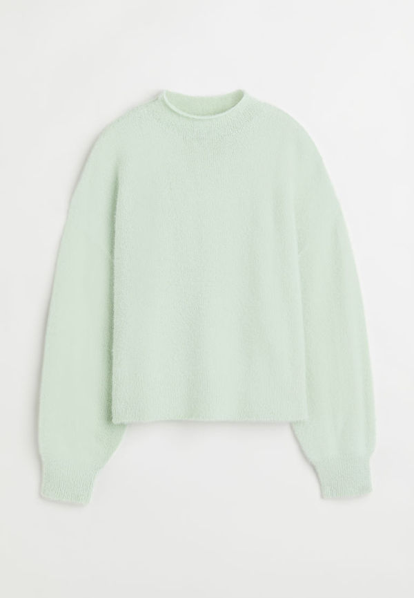H & M - Lurvig tröja - Grön