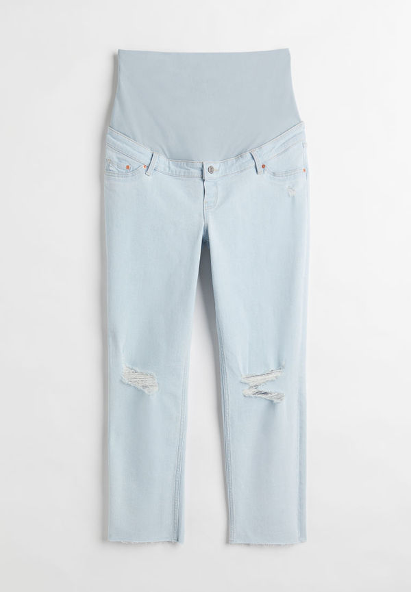 H & M - MAMA Vintage Straight Jeans - Blå