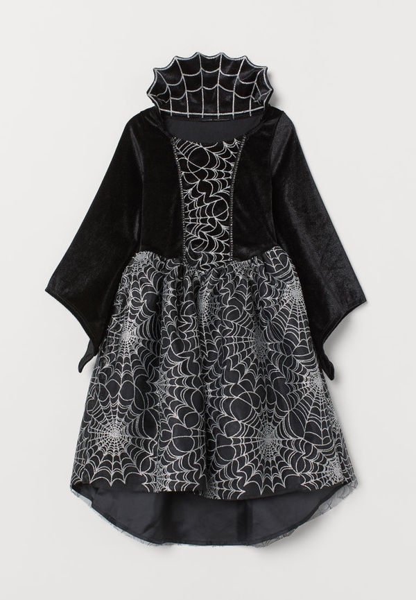 H & M - Maskeradklänning vampyr - Svart