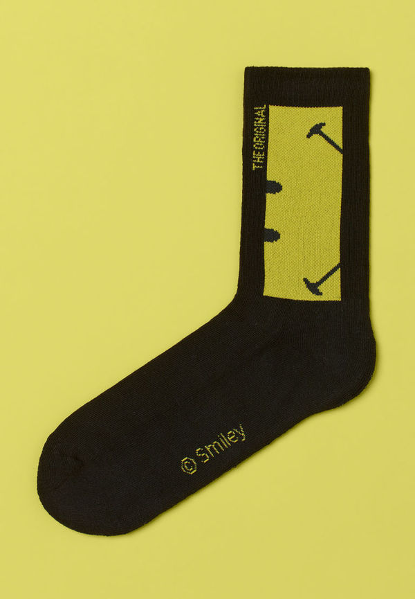 H & M - Motif-detail socks - Svart