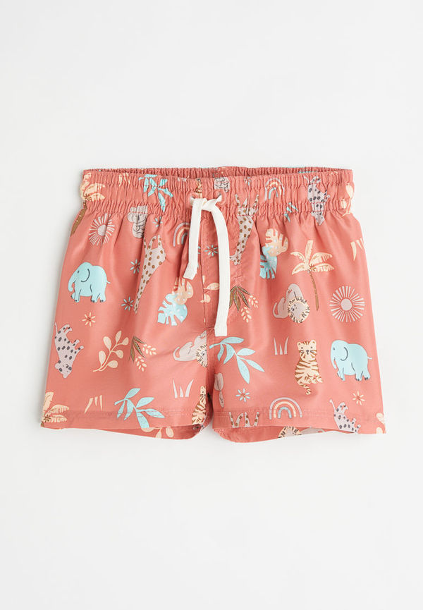 H & M - Mönstrade badshorts - Orange