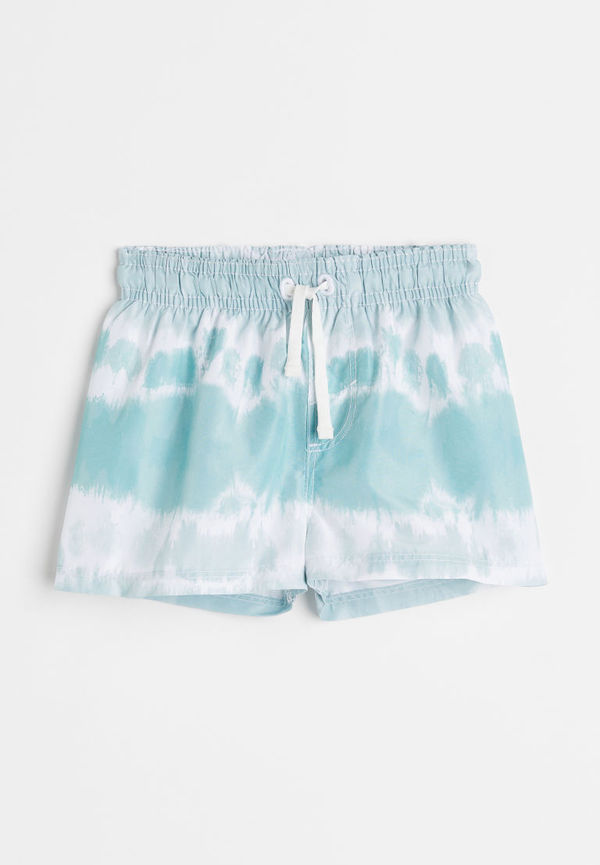 H & M - Mönstrade badshorts - Turkos