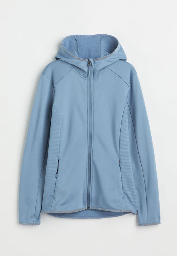 H & M - Outdoorjacka med huva - Blå