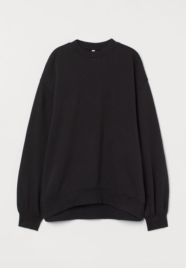 H & M - Oversized sweatshirt - Svart