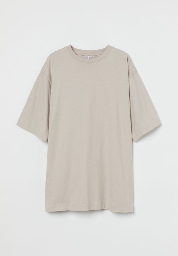 H & M - Oversized t-shirt - Brun