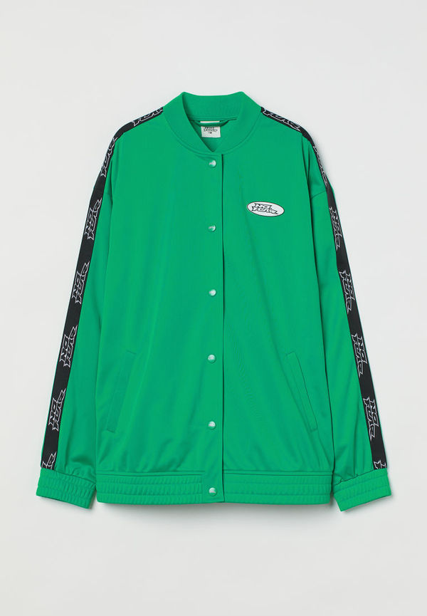 H & M - Oversized wct-jacka - Grön