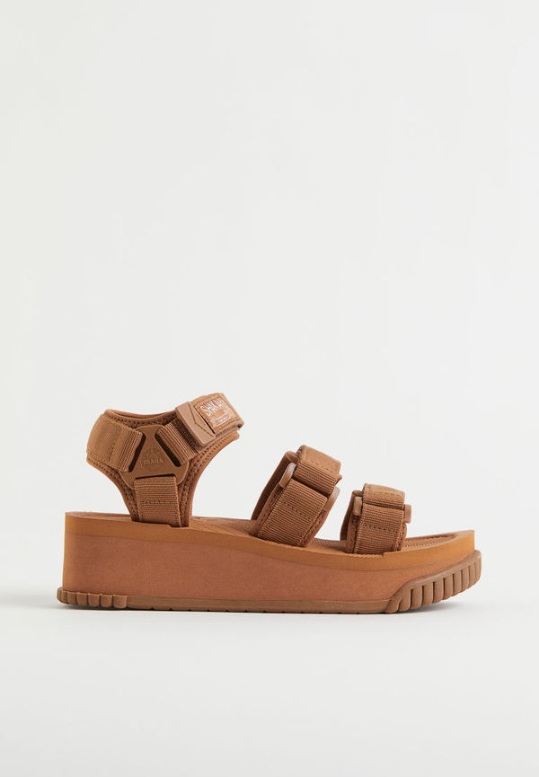 H & M - Sandal med plattformsula - Brun