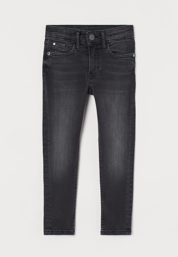 H & M - Skinny Fit Stretch Jeans - Svart