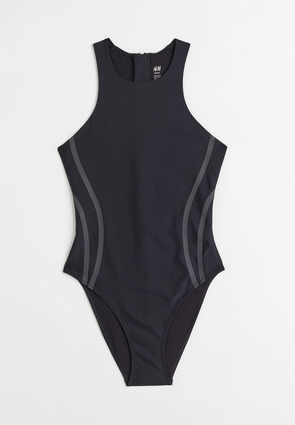 H & M - Sportbaddräkt - Svart