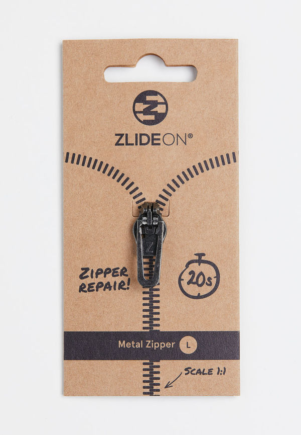 H & M - Stor ZlideOn-löpare i metall - Svart