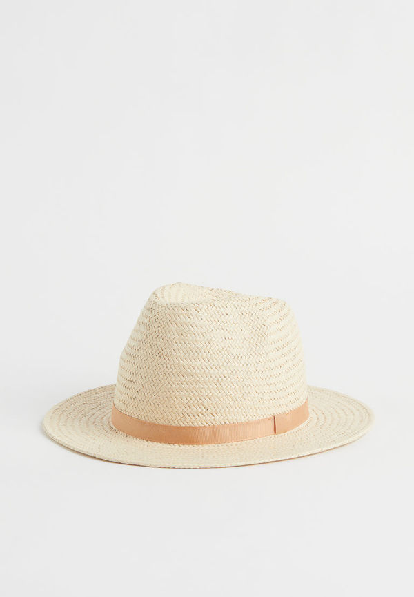 H & M - Stråhatt - Beige